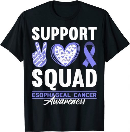 Support Squad I Esophagus Esophageal Cancer Awareness Classic Shirt