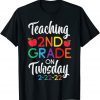 Teaching 2nd Grade On Twosday 2-22-22 February 22nd Teacher Gift Shirt