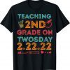 Teaching 2nd Grade On Twosday Numerology Date T-Shirt