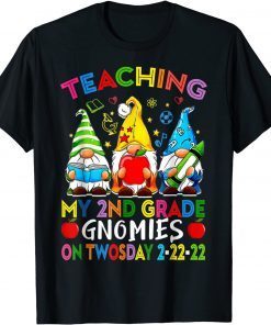 Teaching My 2nd Grade Gnomies On Twosday 2-22-22 Classic Shirt