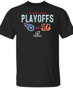 Tennessee Titans vs Cincinnati Bengals 2022 Divisional Round NFL Playoffs Classic shirt