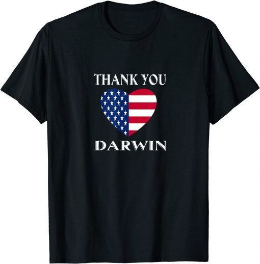 Thank you Darwin - Let's Go Darwin Limited Shirt