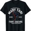 The Art Of Fighting Muay Thai Boxing Spirit Fight Culture Unisex Shirt