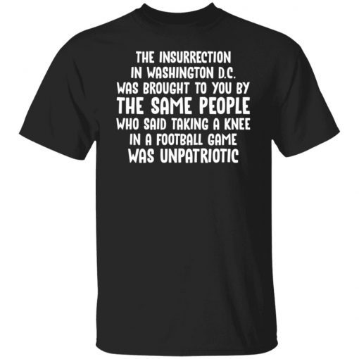 The Insurrection In Washington Dc Was Brought Classic shirt