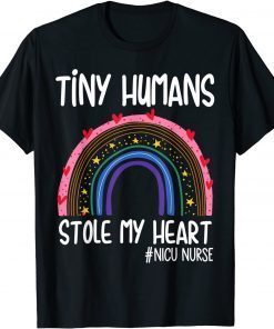 Tiny Humans Stole My Heart, Valentine's Day NICU Nurse Classic Shirt