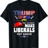 Trump 2024 The Sequel Make Librals Cry Again Gift Shirt