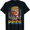 Trump LGBT Gay Pride Flag Sunglasses Lesbian Bisexual Trans Limited Shirt