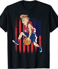 Trump Playing Basketball President Sports Lover Unisex Shirt