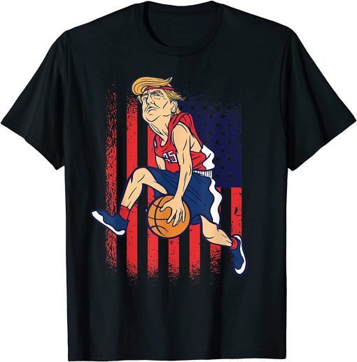 Trump Playing Basketball President Sports Lover Unisex Shirt