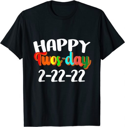 Twosday February 22nd 2022 2-22-22 Math Lover T-Shirt