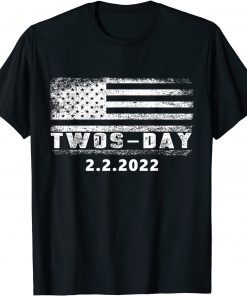 Twosday Tuesday February 22nd 2022 2-22-22 Vintage Unisex Shirt