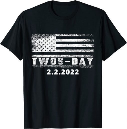 Twosday Tuesday February 22nd 2022 2-22-22 Vintage Unisex Shirt