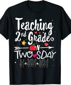 Twosday Tuesday, February 22nd, 2022 Happy 2nd ASL Teacher Unisex Shirt