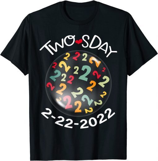 Twosday Tuesday, February 22nd, 2022 Happy 2nd Teacher 22222 Unisex T-Shirt