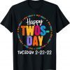 Twosday Tuesday, February 22nd, 2022 Happy 2nd grader 2-22-22 Gift Shirt