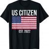 US Citizenship Decoration American New USA Citizen Offiical Shirt