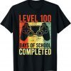 Video Gamer 100th Day Teacher 100 Days of School Completed Unisex Shirt