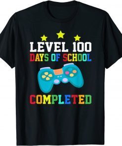 Video Gamer Student 100th Day Teacher 100 Days of School Gift Shirt