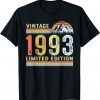 Vintage 1993 Limited Edition 29th Birthday 29 Year Old Limited T-Shirt