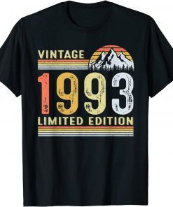 Vintage 1993 Limited Edition 29th Birthday 29 Year Old Limited T-Shirt