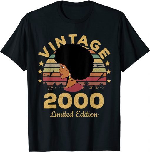 Vintage 2000 Limited Edition 22nd Birthday 22 Year Old Limited Shirt