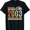 Vintage 2003 Limited Edition 19th Birthday 19 Year Old Limited Shirt