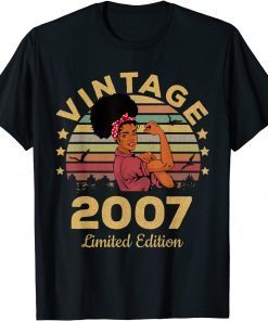 Vintage 2007 Limited Edition 15th Birthday 15 Year Old Unisex Shirt