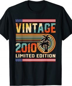 Vintage 2010 Limited Edition 12th Birthday 12 Year Old Unisex Shirt