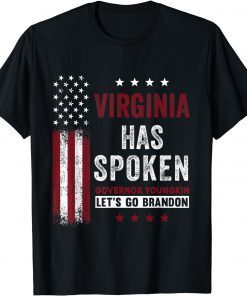 Virginia Has Spoken Glenn Youngkin Let's Go Brandon Limited Shirt