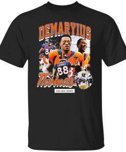 Von Miller wearing Demaryius Thomas Dreamathon Classic shirt