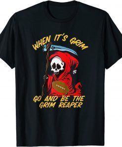 When It's Grim Go Be the Grim Reaper Kansas City BBQ Lover Unisex Shirt