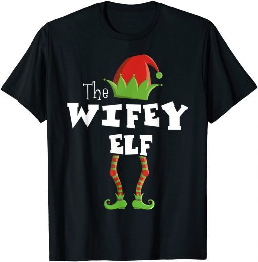 Wifey Elf Xmas Pajama Classic T-Shirt