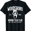 Woodsboro Horror Character Wearing Mask Film Club Est 1996 Classic Shirt