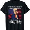 nti Joe Biden Liberal Goats Are Like Mushroom US Flag Gift Shirt