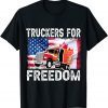 American Canada Flag Freedom Convoy 2022 Truck Driver Classic Shirt