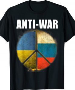 Anti War Ukraine Flag Support For Ukrainian Love Ukraine Shirt