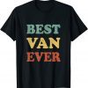 Best Van Ever Personalized First Name Van 2022 Shirt