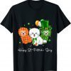 Bichon Frise St Patricks Day Shamrock Dog Unisex Shirt