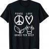 Biohacking Grass Fed Beef Ketosis Keto Butter Bacon Biohack Gift T-Shirt