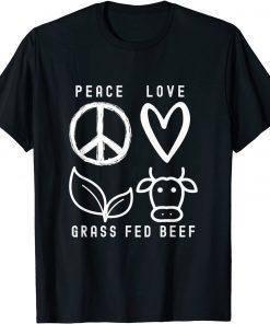 Biohacking Grass Fed Beef Ketosis Keto Butter Bacon Biohack Gift T-Shirt