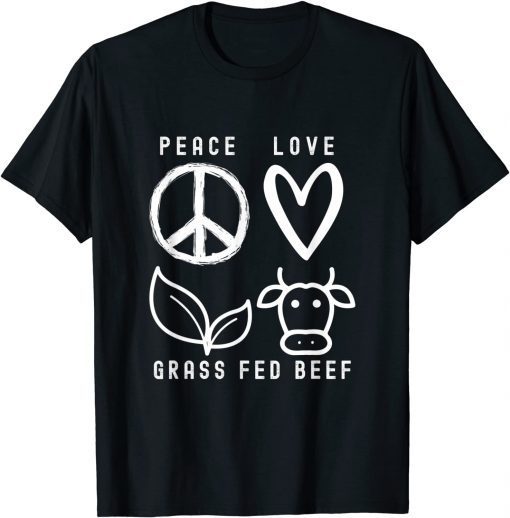 Biohacking Grass Fed Beef Ketosis Keto Butter Bacon Biohack Gift T-Shirt