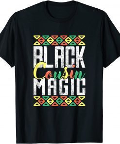 Black Cousin Magic African American Black History Month Classic T-Shirt