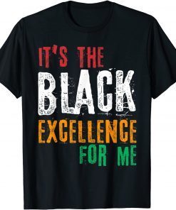 Black Excellence Afro Black Pride African Black History Mont Gift T-Shirt