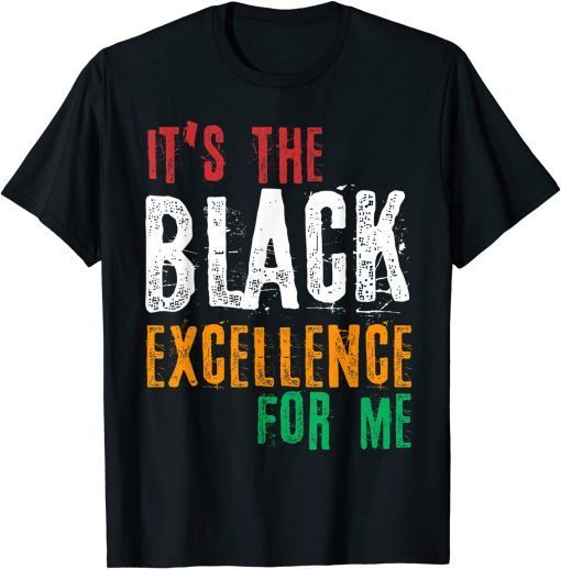 Black Excellence Afro Black Pride African Black History Mont Gift T-Shirt