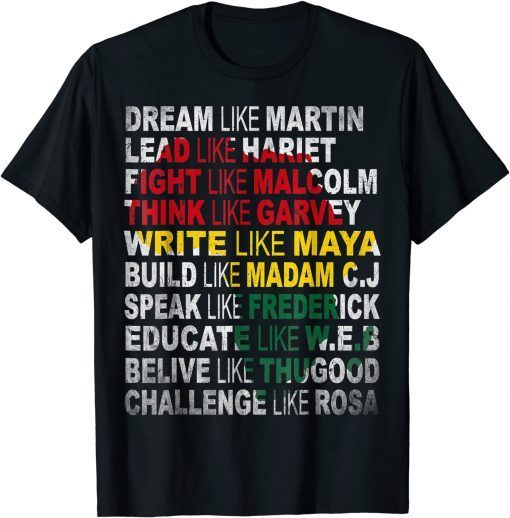 Black History Month African American Country Celebration Gift Shirt