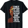 Black History Month Celebration Afrocentric Afro T-Shirt