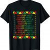 Black History Month Pride African American Gift Shirt