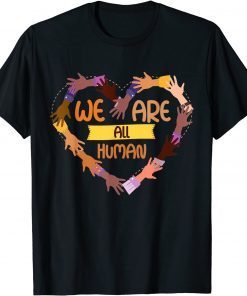 Black Is Beautiful Black History Month - We Are All Human Classic T-Shirt