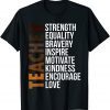 Black Woman Teacher Afro Retro Black History Month Limited Shirt