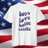 Boys Love Chicks Unisex Shirt